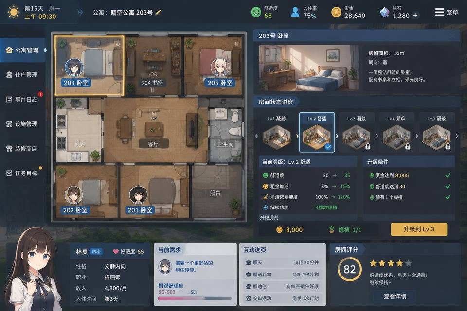 ROOM 操作界面 展示图 7